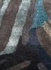 genesis grey and black wool and viscose hand tufted Rug - CloseUp genesis grey and black wool and viscose hand tufted Rug - CloseUp