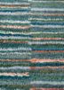 linear grey and black wool and viscose hand tufted Rug - CloseUp linear grey and black wool and viscose hand tufted Rug - CloseUp