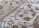 mythos beige and brown wool and viscose hand tufted Rug - CloseUp mythos beige and brown wool and viscose hand tufted Rug - CloseUp