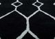 contour grey and black wool hand tufted Rug - CloseUp contour grey and black wool hand tufted Rug - CloseUp