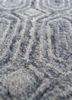 contour grey and black wool hand tufted Rug - CloseUp contour grey and black wool hand tufted Rug - CloseUp