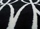 contour grey and black wool hand tufted Rug - CloseUp contour grey and black wool hand tufted Rug - CloseUp