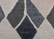 linear blue wool hand tufted Rug - CloseUp linear blue wool hand tufted Rug - CloseUp