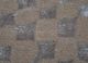 linear beige and brown wool and viscose hand tufted Rug - CloseUp linear beige and brown wool and viscose hand tufted Rug - CloseUp