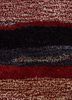 linear red and orange wool and viscose hand tufted Rug - CloseUp linear red and orange wool and viscose hand tufted Rug - CloseUp