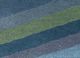linear blue wool and viscose hand tufted Rug - CloseUp linear blue wool and viscose hand tufted Rug - CloseUp