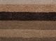 linear beige and brown wool and viscose hand tufted Rug - CloseUp linear beige and brown wool and viscose hand tufted Rug - CloseUp