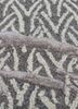 pathways grey and black wool and viscose hand tufted Rug - CloseUp pathways grey and black wool and viscose hand tufted Rug - CloseUp