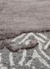 pathways grey and black wool and viscose hand tufted Rug - CloseUp pathways grey and black wool and viscose hand tufted Rug - CloseUp
