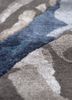 aurelia grey and black wool and viscose hand tufted Rug - CloseUp aurelia grey and black wool and viscose hand tufted Rug - CloseUp