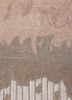 white noise ivory wool and viscose hand tufted Rug - CloseUp