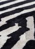 adrift grey and black wool and viscose hand tufted Rug - CloseUp adrift grey and black wool and viscose hand tufted Rug - CloseUp