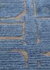 white noise blue wool and viscose hand tufted Rug - CloseUp white noise blue wool and viscose hand tufted Rug - CloseUp