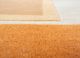 linear ivory wool hand tufted Rug - CloseUp linear ivory wool hand tufted Rug - CloseUp