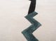contour ivory wool hand tufted Rug - CloseUp