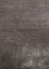 cera grey and black viscose hand tufted Rug - CloseUp
