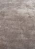 cera grey and black viscose hand tufted Rug - CloseUp