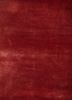 cera red and orange viscose hand tufted Rug - CloseUp cera red and orange viscose hand tufted Rug - CloseUp