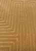 cera gold wool and viscose hand tufted Rug - CloseUp