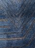 white noise blue wool and viscose hand tufted Rug - CloseUp white noise blue wool and viscose hand tufted Rug - CloseUp