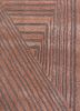 white noise red and orange wool and viscose hand tufted Rug - CloseUp white noise red and orange wool and viscose hand tufted Rug - CloseUp