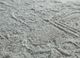 mythos grey and black wool and viscose hand tufted Rug - CloseUp