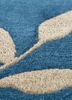 aurelia blue wool and viscose hand tufted Rug - CloseUp aurelia blue wool and viscose hand tufted Rug - CloseUp