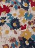 hacienda red and orange wool and viscose hand tufted Rug - CloseUp