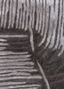 infini grey and black wool and viscose hand tufted Rug - CloseUp