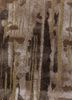 genesis beige and brown wool and viscose hand tufted Rug - CloseUp
