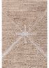 contour beige and brown wool hand tufted Rug - CloseUp contour beige and brown wool hand tufted Rug - CloseUp