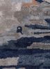 genesis grey and black wool and viscose hand tufted Rug - CloseUp genesis grey and black wool and viscose hand tufted Rug - CloseUp