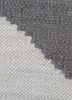 checkers grey and black wool and viscose flat weaves Rug - CloseUp checkers grey and black wool and viscose flat weaves Rug - CloseUp