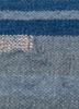 indusbar blue wool and viscose flat weaves Rug - CloseUp indusbar blue wool and viscose flat weaves Rug - CloseUp