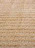 basis grey and black acrylic hand loom Rug - CloseUp