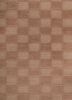 aprezo red and orange wool hand knotted Rug - CloseUp