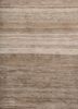kairos beige and brown nettle hand knotted Rug - CloseUp kairos beige and brown nettle hand knotted Rug - CloseUp