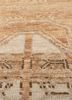 thyme red and orange wool hand knotted Rug - CloseUp thyme red and orange wool hand knotted Rug - CloseUp