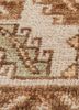 thyme beige and brown wool hand knotted Rug - CloseUp