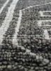 clan blue wool hand knotted Rug - CloseUp clan blue wool hand knotted Rug - CloseUp