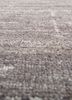 thyme grey and black wool hand knotted Rug - CloseUp thyme grey and black wool hand knotted Rug - CloseUp