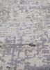 uvenuti grey and black wool and bamboo silk hand knotted Rug - CloseUp uvenuti grey and black wool and bamboo silk hand knotted Rug - CloseUp
