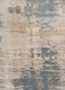 uvenuti grey and black wool and bamboo silk hand knotted Rug - CloseUp uvenuti grey and black wool and bamboo silk hand knotted Rug - CloseUp