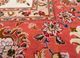 aalam red and orange acrylic hand knotted Rug - CloseUp