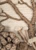 wall installation ivory wool & bamboo silk & zari wall art WALL ART & TAPESTRY - CloseUp wall installation ivory wool & bamboo silk & zari wall art WALL ART & TAPESTRY - CloseUp