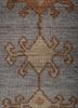 thyme blue wool hand knotted Rug - CloseUp thyme blue wool hand knotted Rug - CloseUp