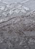 azalea grey and black wool and bamboo silk hand knotted Rug - CloseUp azalea grey and black wool and bamboo silk hand knotted Rug - CloseUp