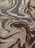 aprezo ivory wool and bamboo silk hand knotted Rug - CloseUp aprezo ivory wool and bamboo silk hand knotted Rug - CloseUp