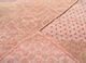 manchaha pink and purple wool and bamboo silk hand knotted Rug - CloseUp