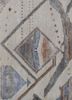 manchaha blue wool and bamboo silk hand knotted Rug - CloseUp